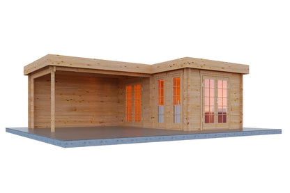 Holz-Gartenhaus Hermosa 6848 - Gartenhaus Herkommer