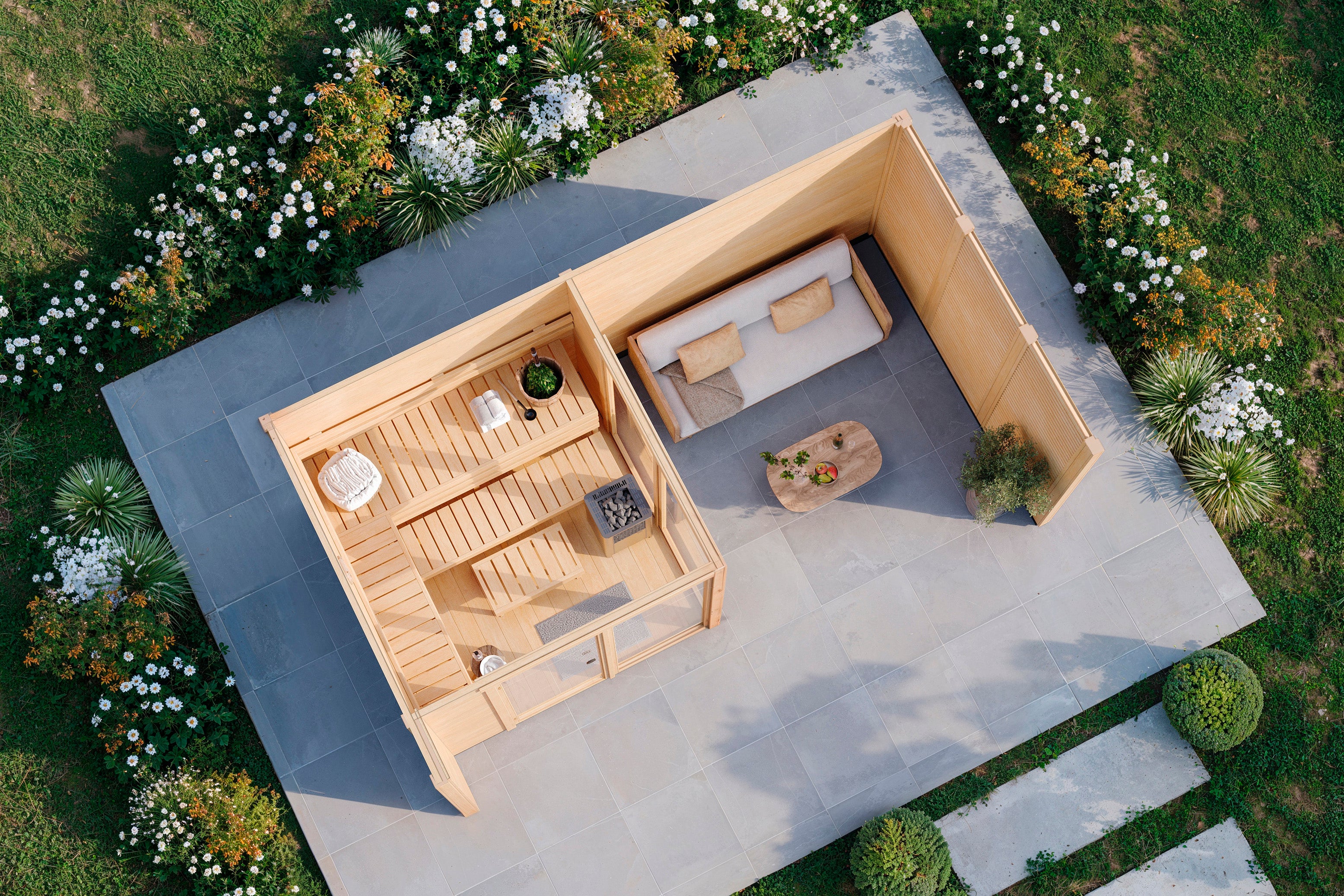 Gartensauna Vibeke 4722 44