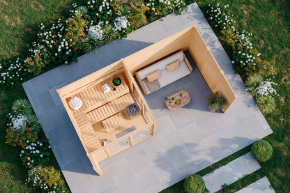 Gartensauna Vibeke 4722 44