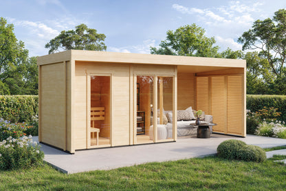 Gartensauna Vendela 6020 44 - Gartenhaus Herkommer