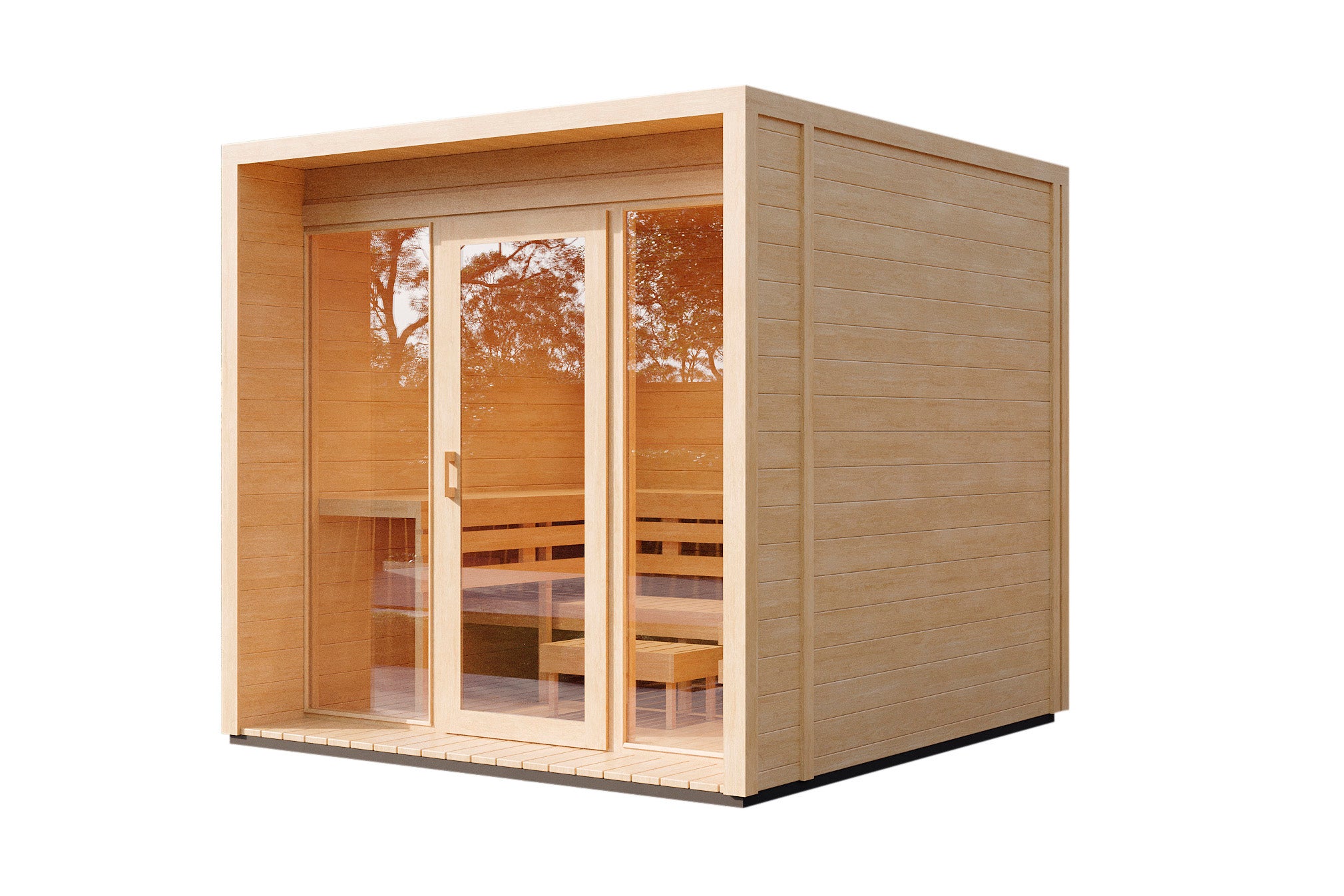 Gartensauna Loodus 2523 70 - Gartenhaus Herkommer