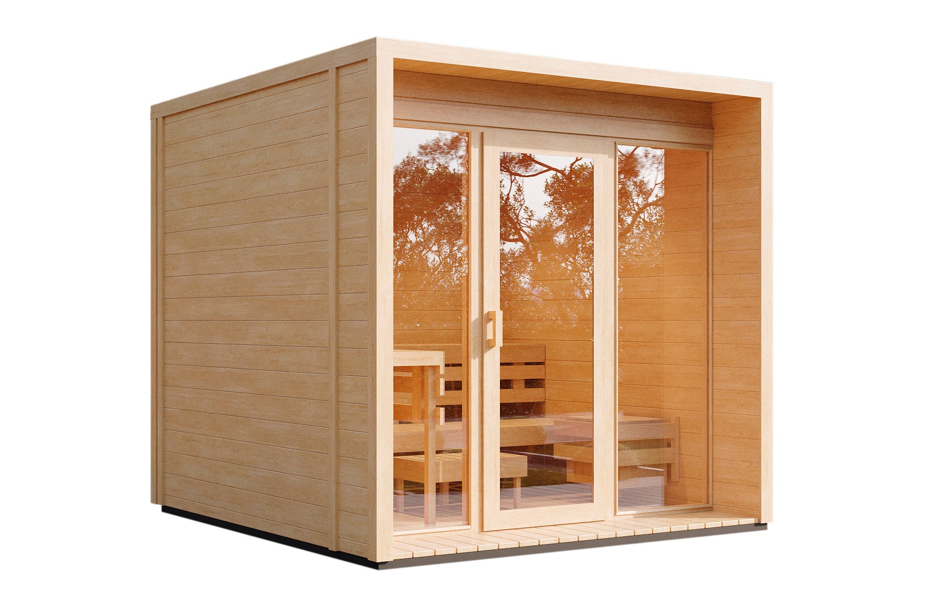 Gartensauna Loodus 2523 70 - Gartenhaus Herkommer