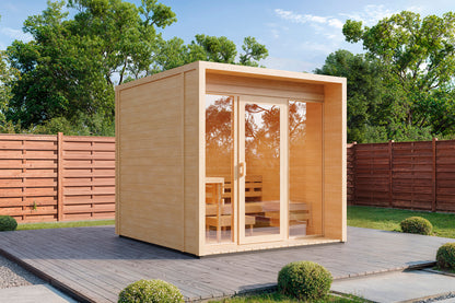 Gartensauna Loodus 2523 70 - Gartenhaus Herkommer