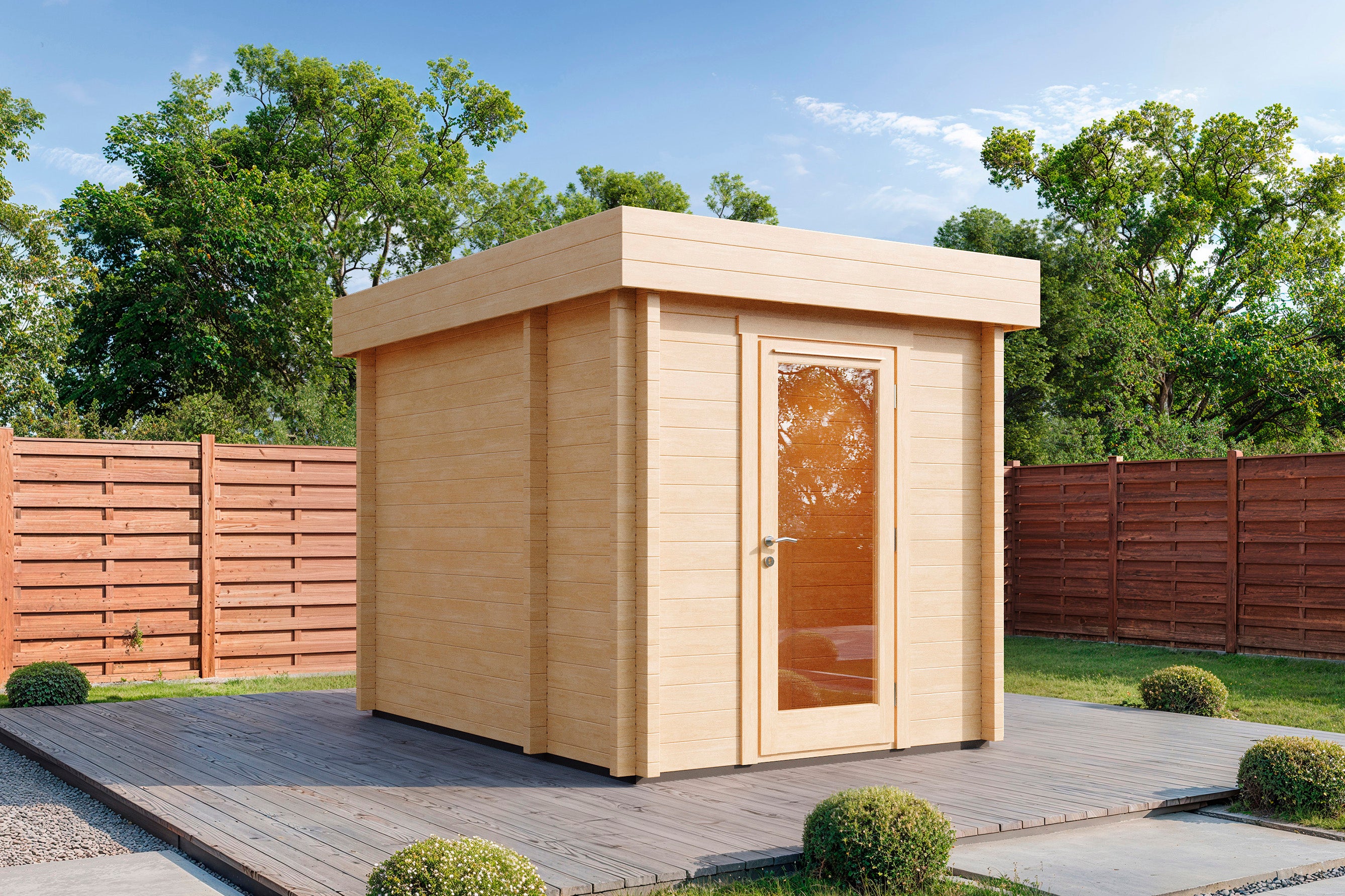 Gartensauna Toke 2232 70 - Gartenhaus Herkommer