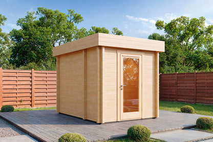 Gartensauna Toke 2232 70 - Gartenhaus Herkommer