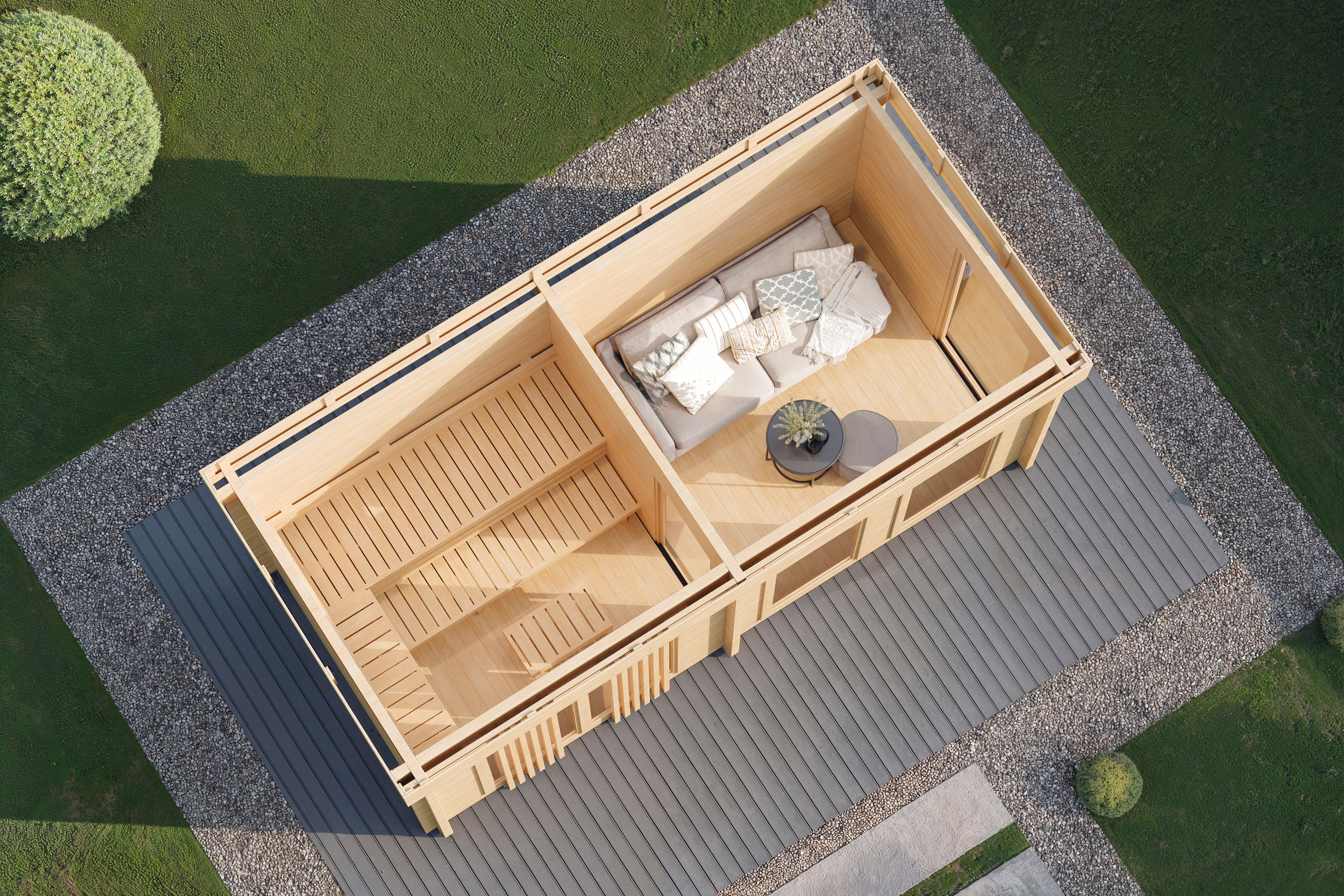 Gartensauna Gunnar 5223 70