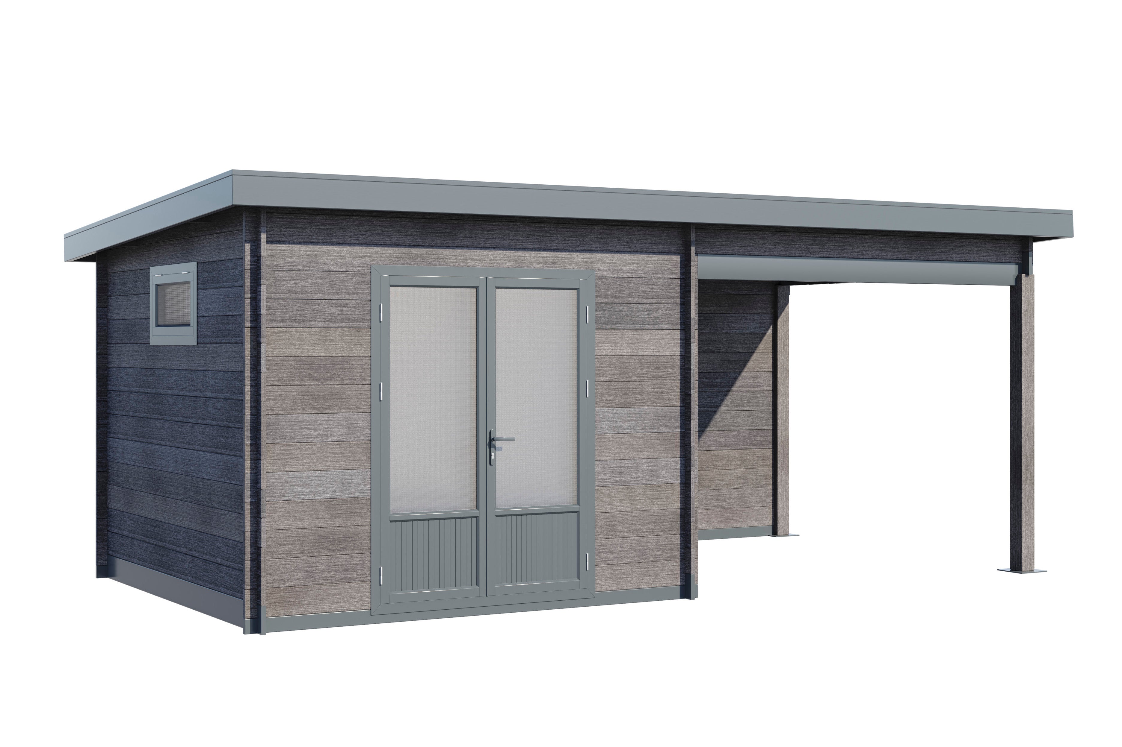 WPC-Gartenhaus / Gerätehaus Belana 5629 28