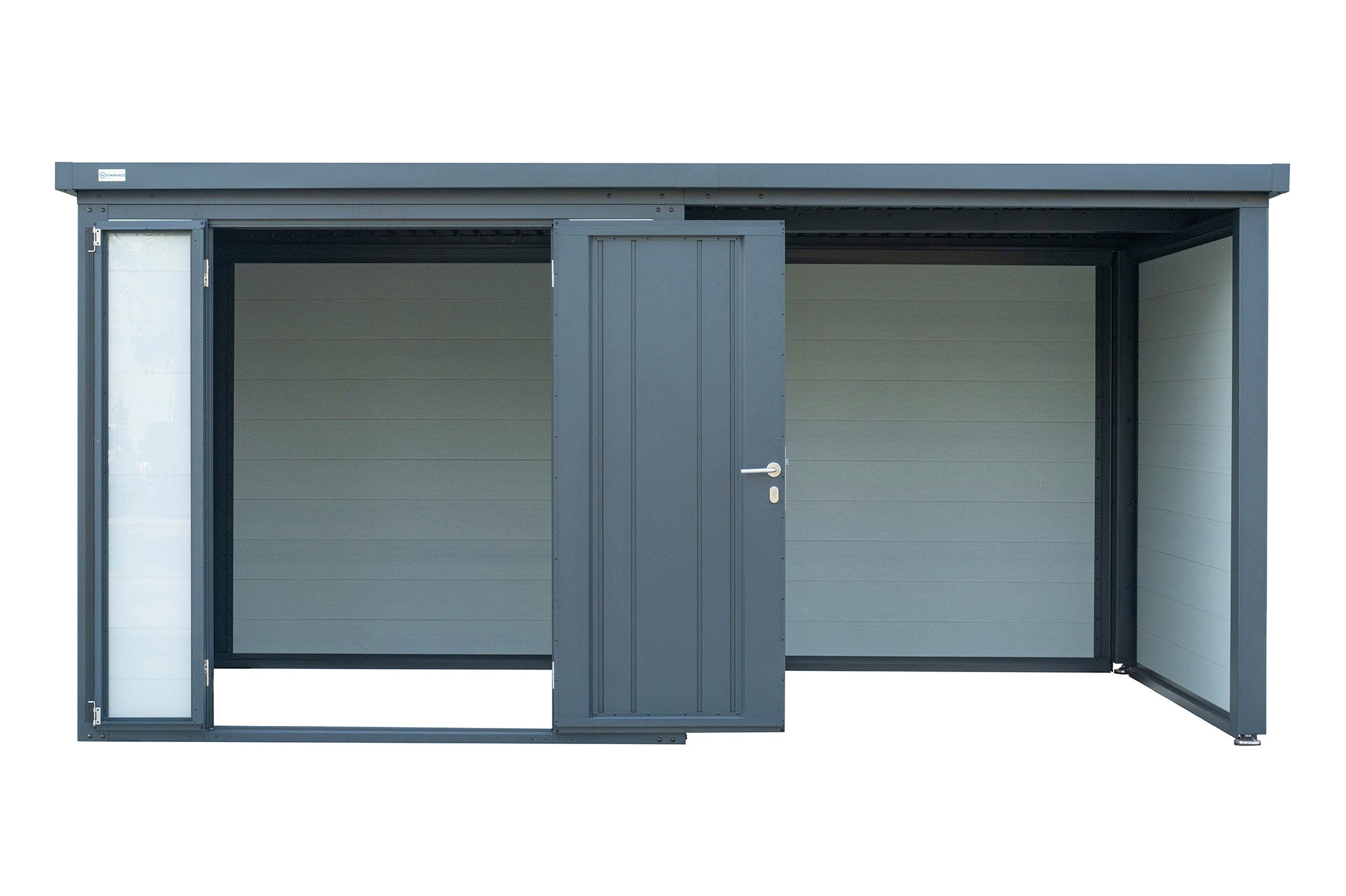 Seiten-/Rückwand 20 WPC Anthrazit - Gartenhaus Herkommer