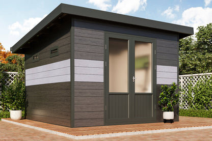 WPC-Gartenhaus / Gerätehaus Terra 3030