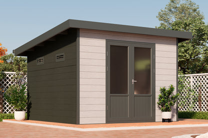 WPC-Gartenhaus / Gerätehaus Terra 3030