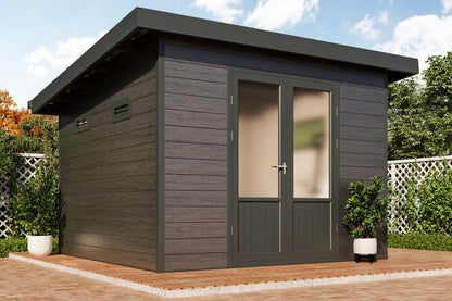 WPC-Gartenhaus / Gerätehaus Terra 3030