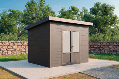 WPC-Gartenhaus / Gerätehaus Terra 3024