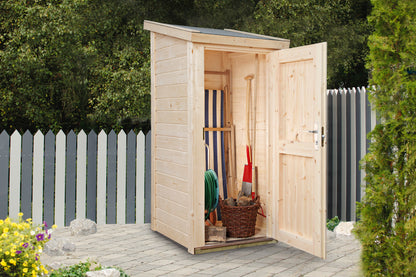 Holz-Gerätehaus / Geräteschrank / Gartenschrank Gardis