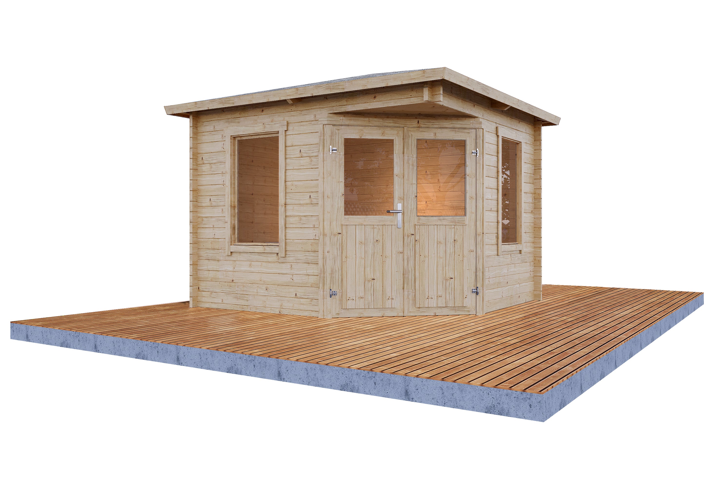 Holz-Gartenhaus / Gerätehaus Genia 2828 28