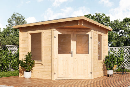 Holz-Gartenhaus / Gerätehaus Genia 2828 28