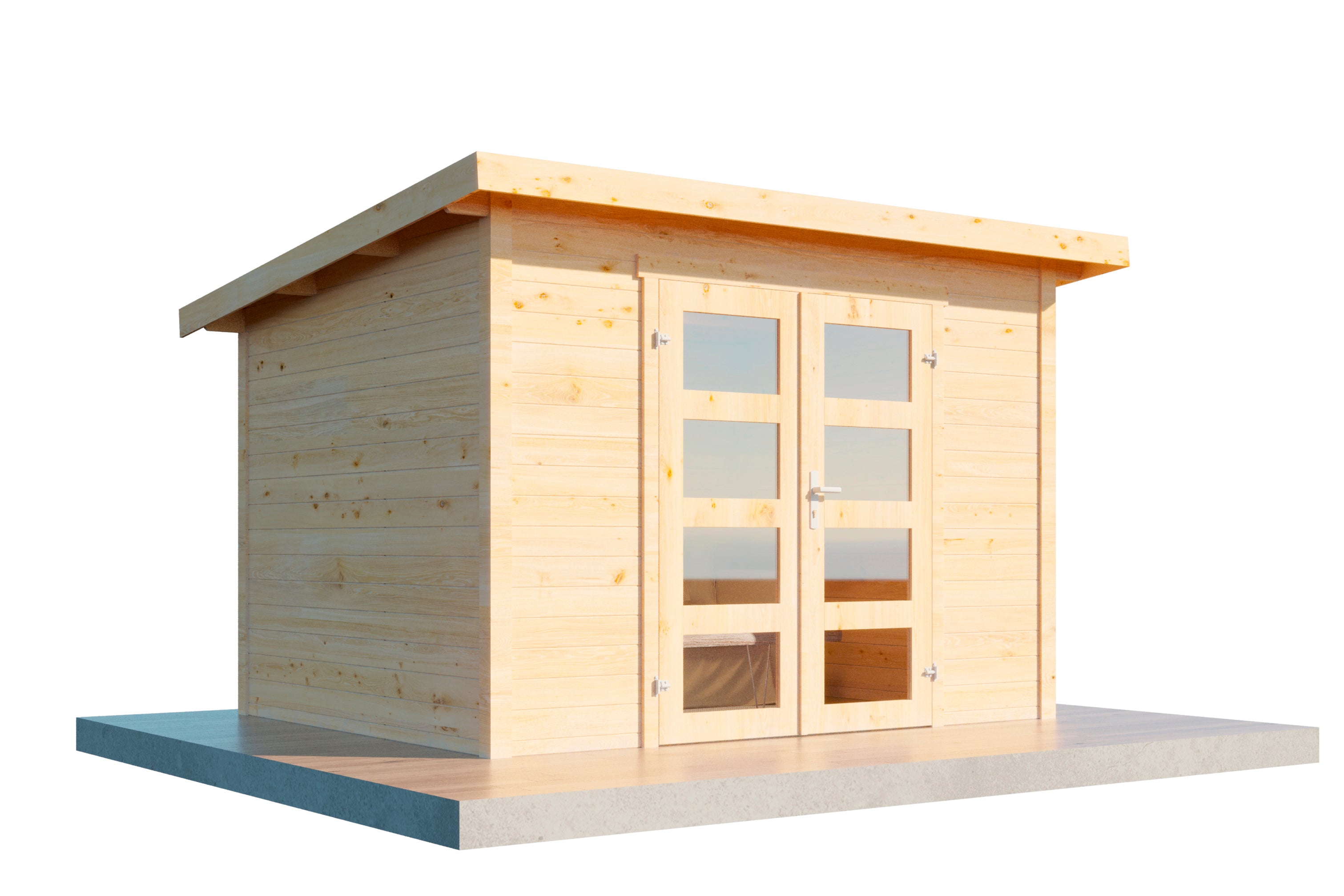 Holz-Gartenhaus / Gerätehaus  Thies 2923 28