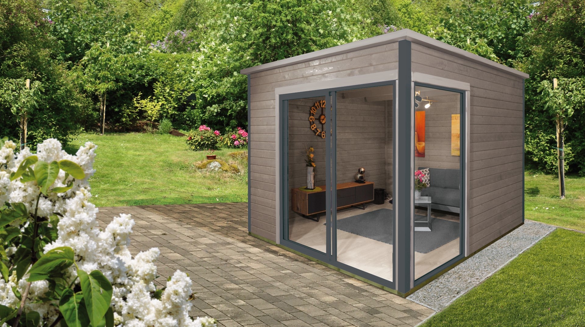 Holz-Gartenhaus Starla 3232