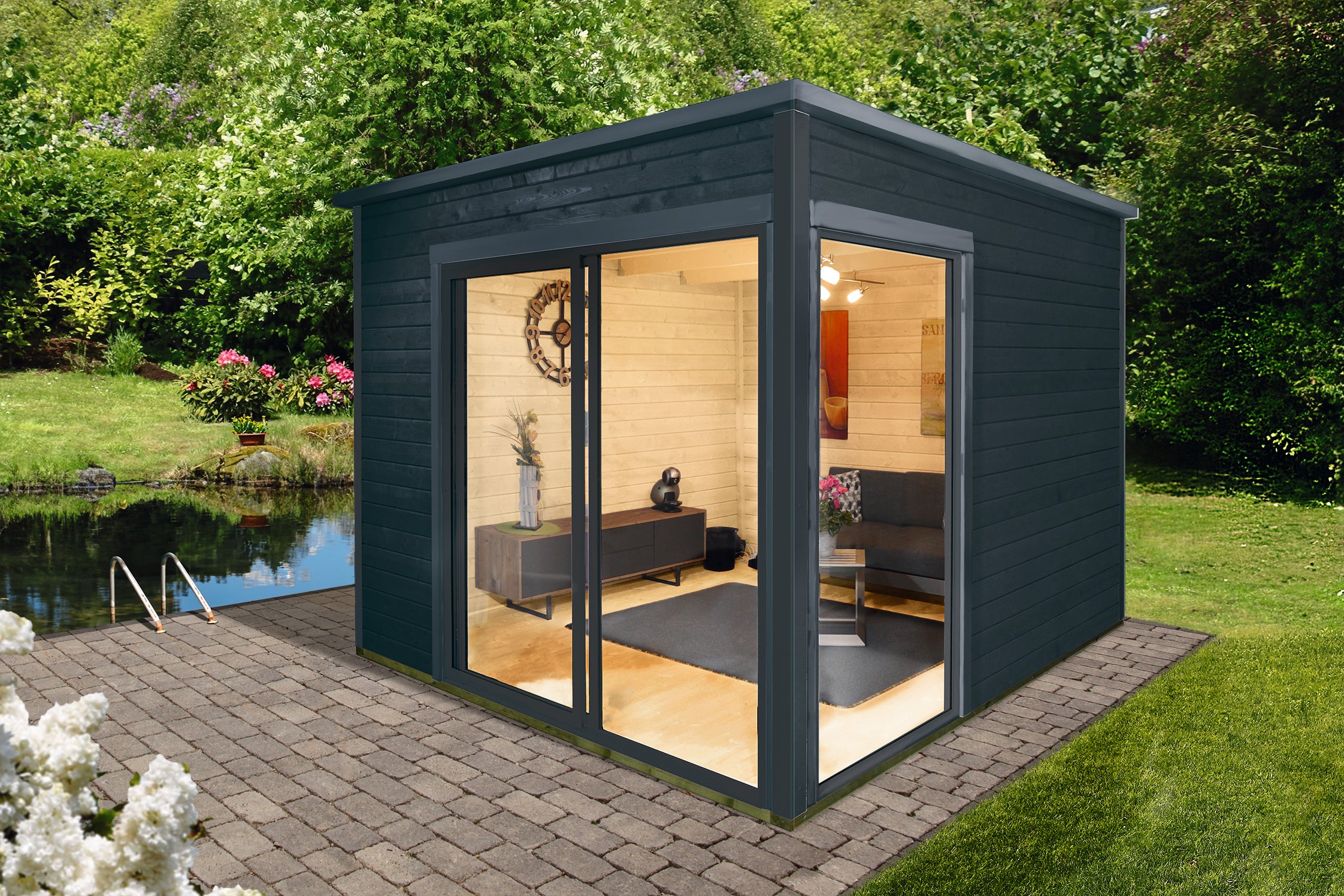 Holz-Gartenhaus Starla 3232