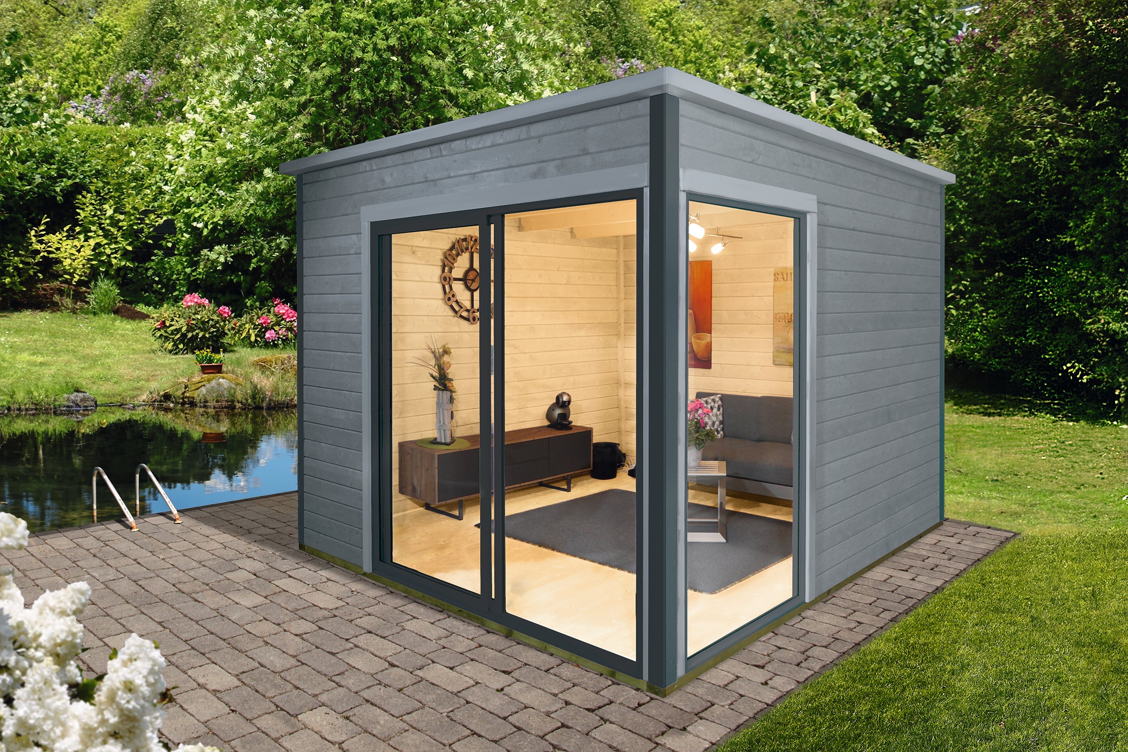 Holz-Gartenhaus Starla 3232