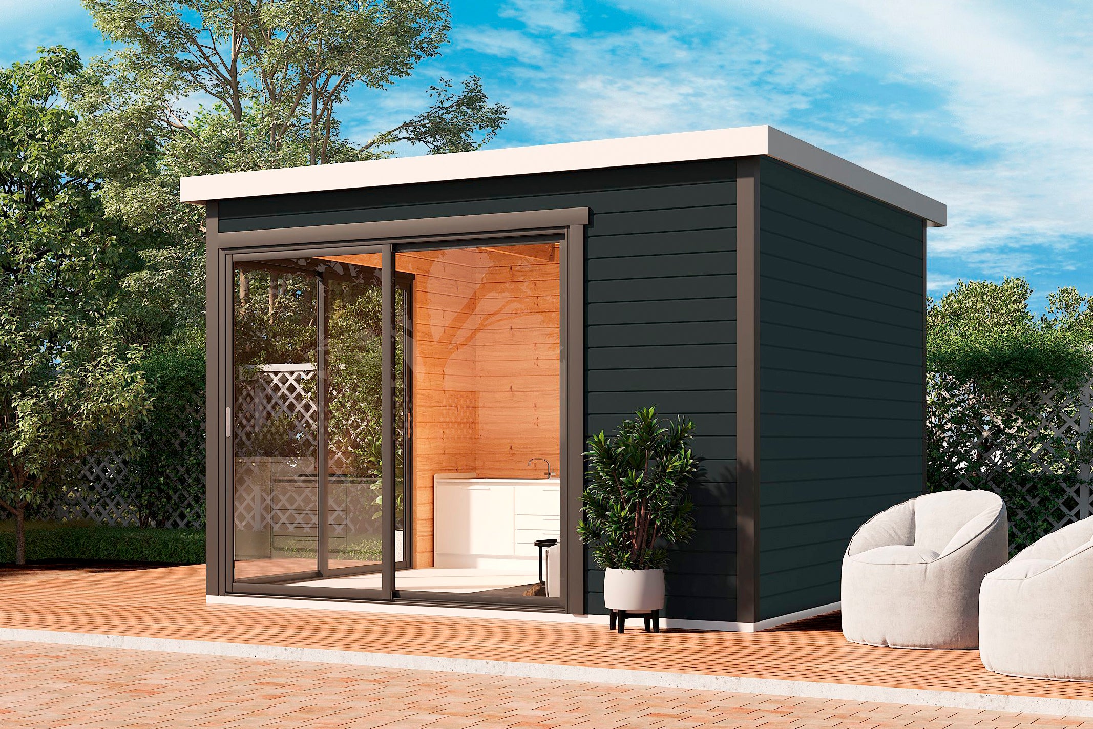 Holz-Gartenhaus Starla 3232