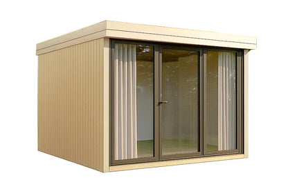 Holz-Gartenhaus / Gartenbüro / Poolhaus Orland 3334 94