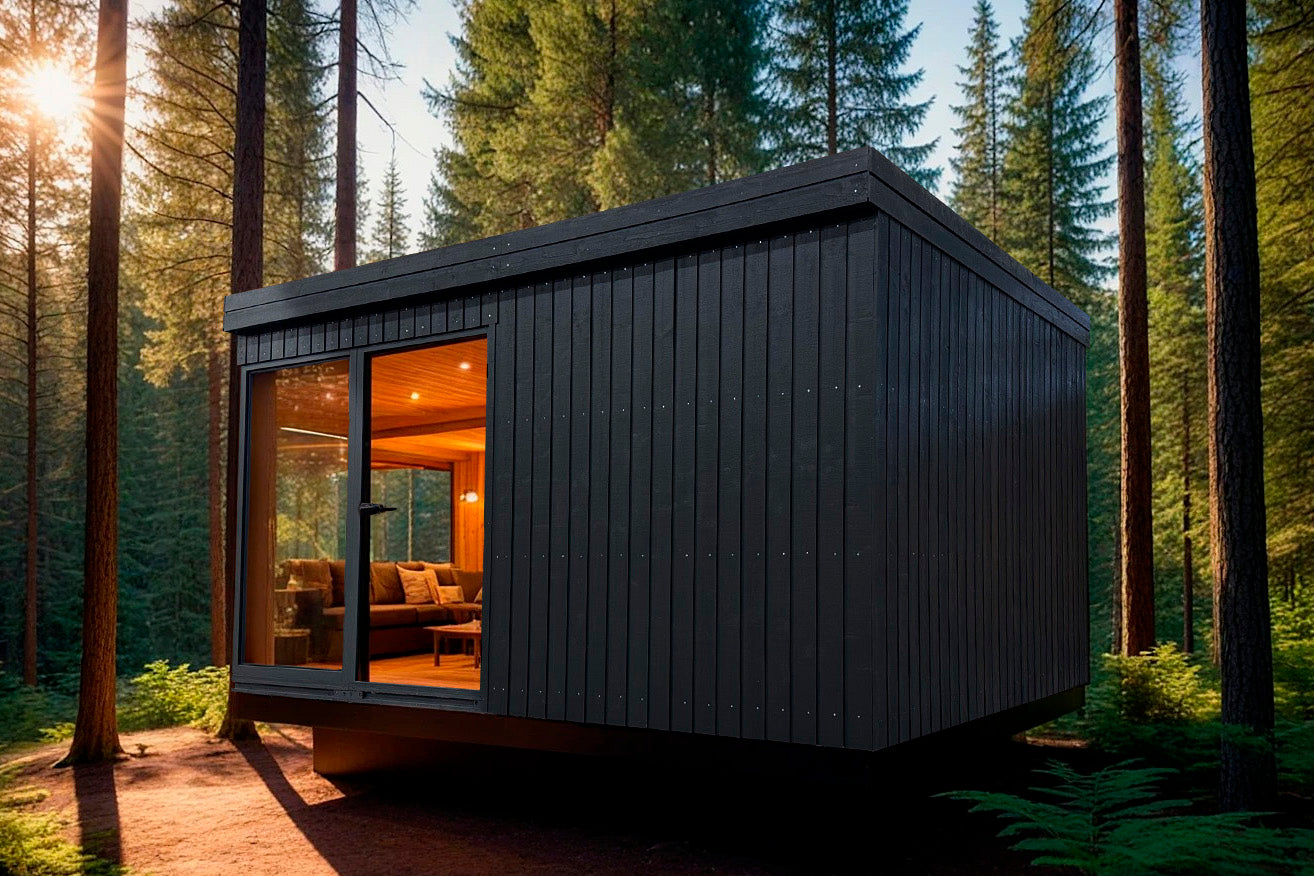 Holz-Gartenhaus / Gartenbüro / Poolhaus Wilna 4434 94