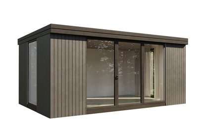 Holz-Gartenhaus / Gartenbüro / Poolhaus Himma 5434 94