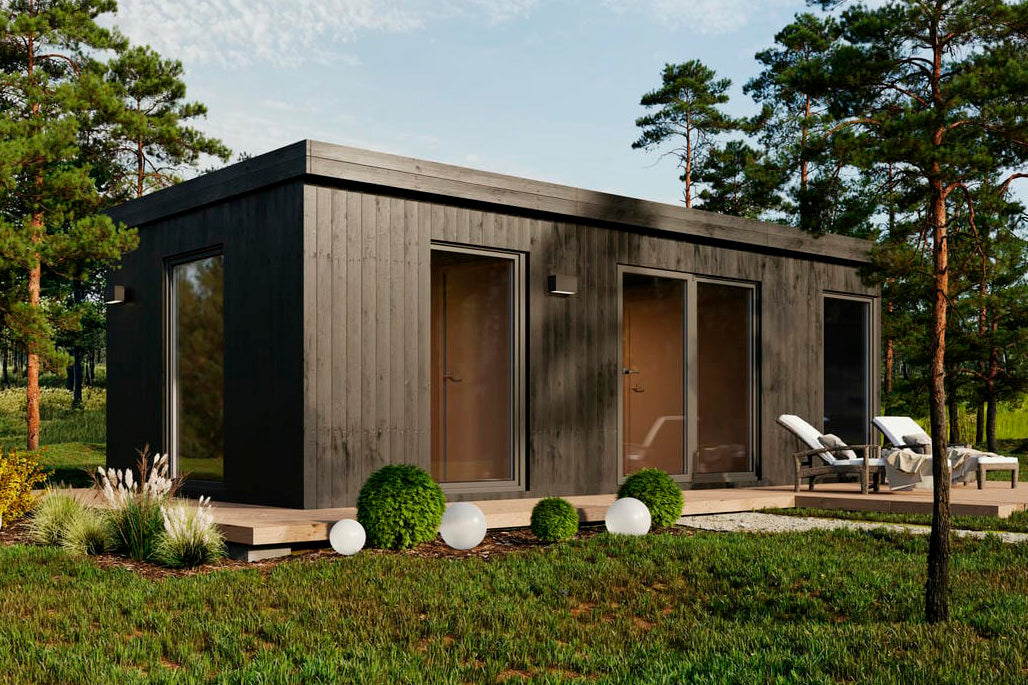 Holz-Gartenhaus/Gartenbüro Helme 7734 94 - Gartenhaus Herkommer