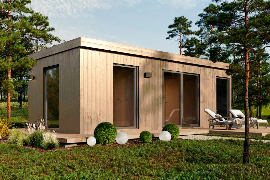Holz-Gartenhaus/Gartenbüro Helme 7734 94 - Gartenhaus Herkommer