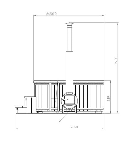 Premium Hot Tub Mod. CISA