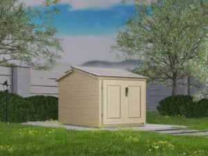 Bikebox  Holz-Gartenhaus / Gerätehaus