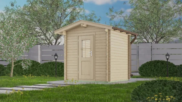 Holz Gartenhaus / Gerätehaus H28-2020-ET