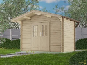 Holz-Gartenhaus / Gerätehaus H28-3020-DT
