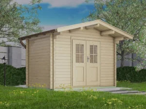 Holz-Gartenhaus / Gerätehaus H28-3020-DT