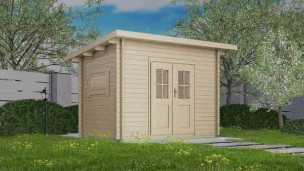 Holz-Gartenhaus / Gerätehaus H28-3020P-DT