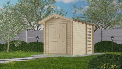 Holz-Gartenhaus / Gerätehaus TS-H28-1934