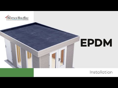 EPDM-Dachfolie inkl. x Fallrohrset