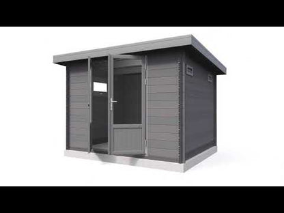 WPC-Gartenhaus / Gerätehaus Belana 5629 28